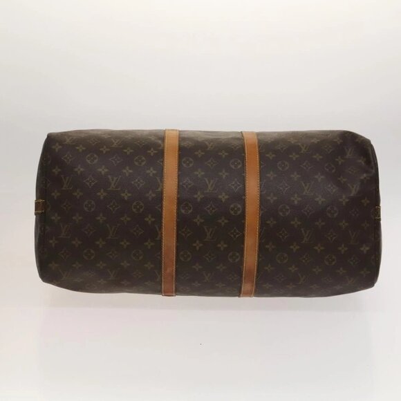 LOUIS VUITTON Monogram Keepall Bandouliere 55 Boston Bag M41414 LV Auth bs24587 - Picture 7 of 16